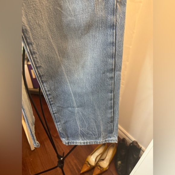 Frame Jeans “Le Pixie Slouch” in Limelight Clean NWOT - Picture 14 of 15